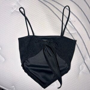 🩷SOLD🩷 Dry Goods Glitter Crop Top